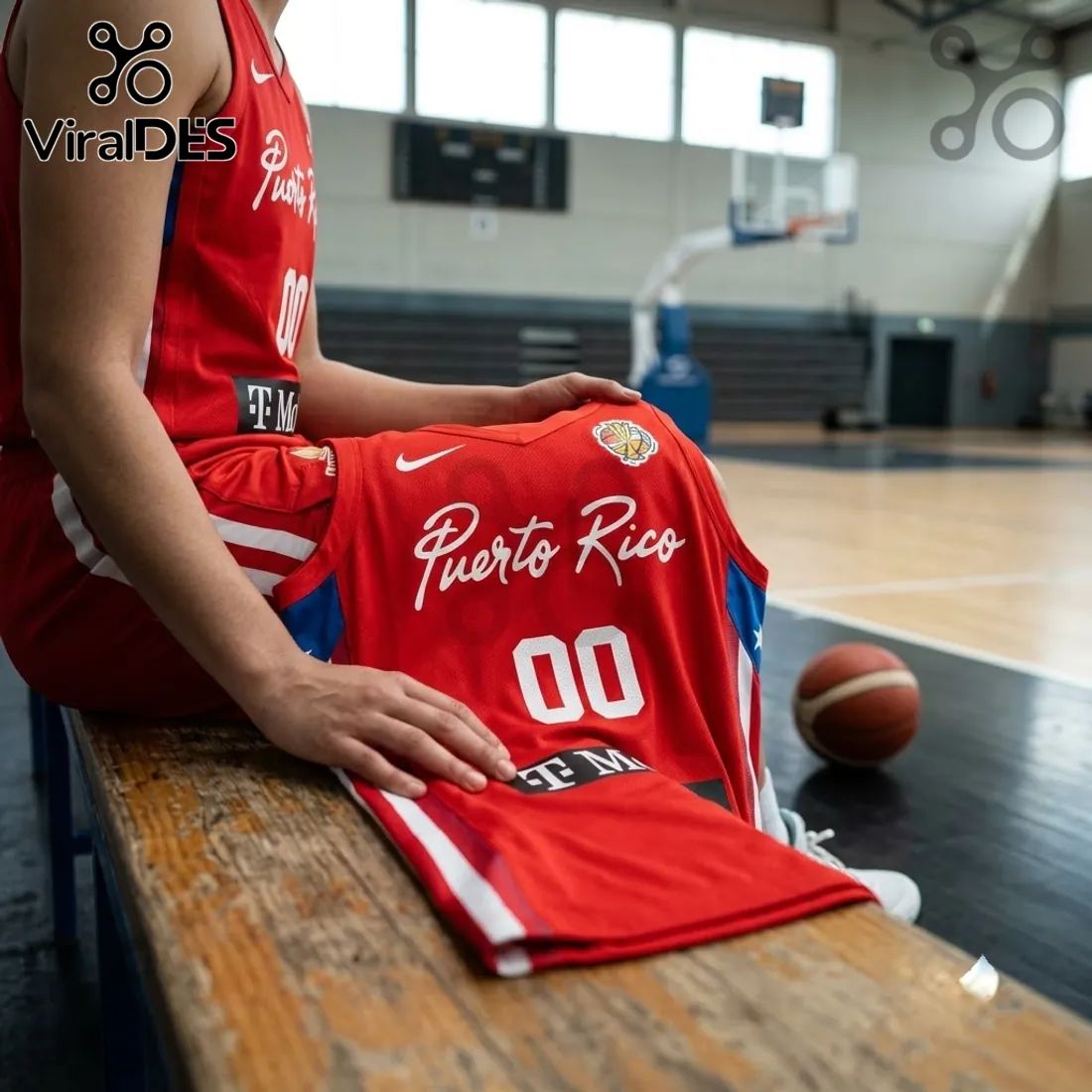 Puerto Rico Basketball 2026 FIBA Women World Cup Red Jersey