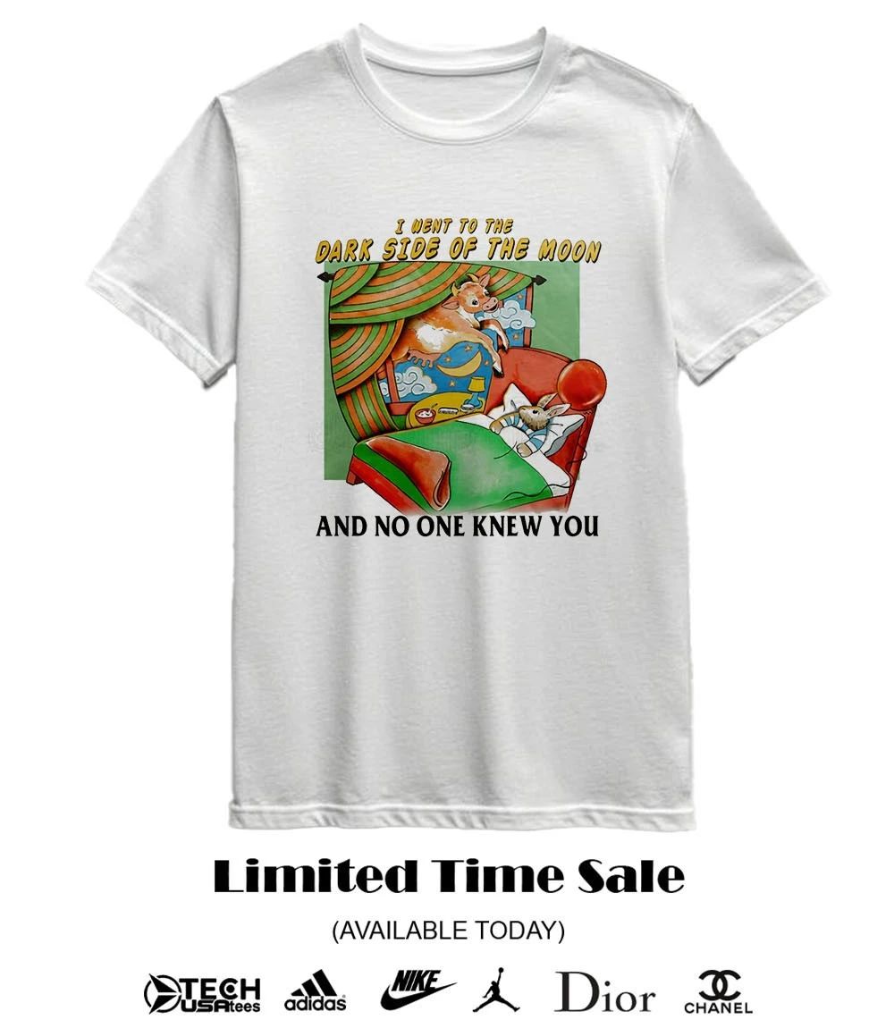 I went to the Dark Side of the Moon and no one knew you shirt