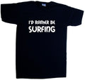I'd Rather Be Surfing V-Neck T-Shirt