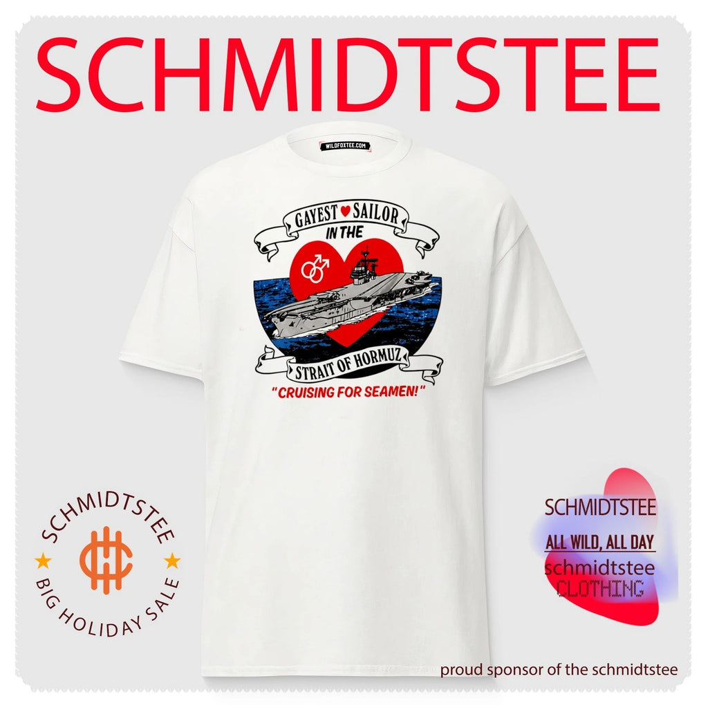 Gayest Sailor Strait of Hormuz Cruising For Seamen Pride Navy shirt
