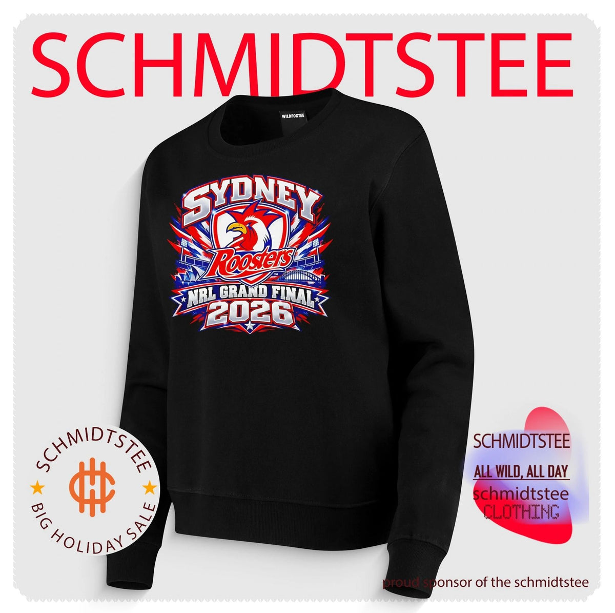 Sydney Roosters NRL Grand Final 2026 shirt