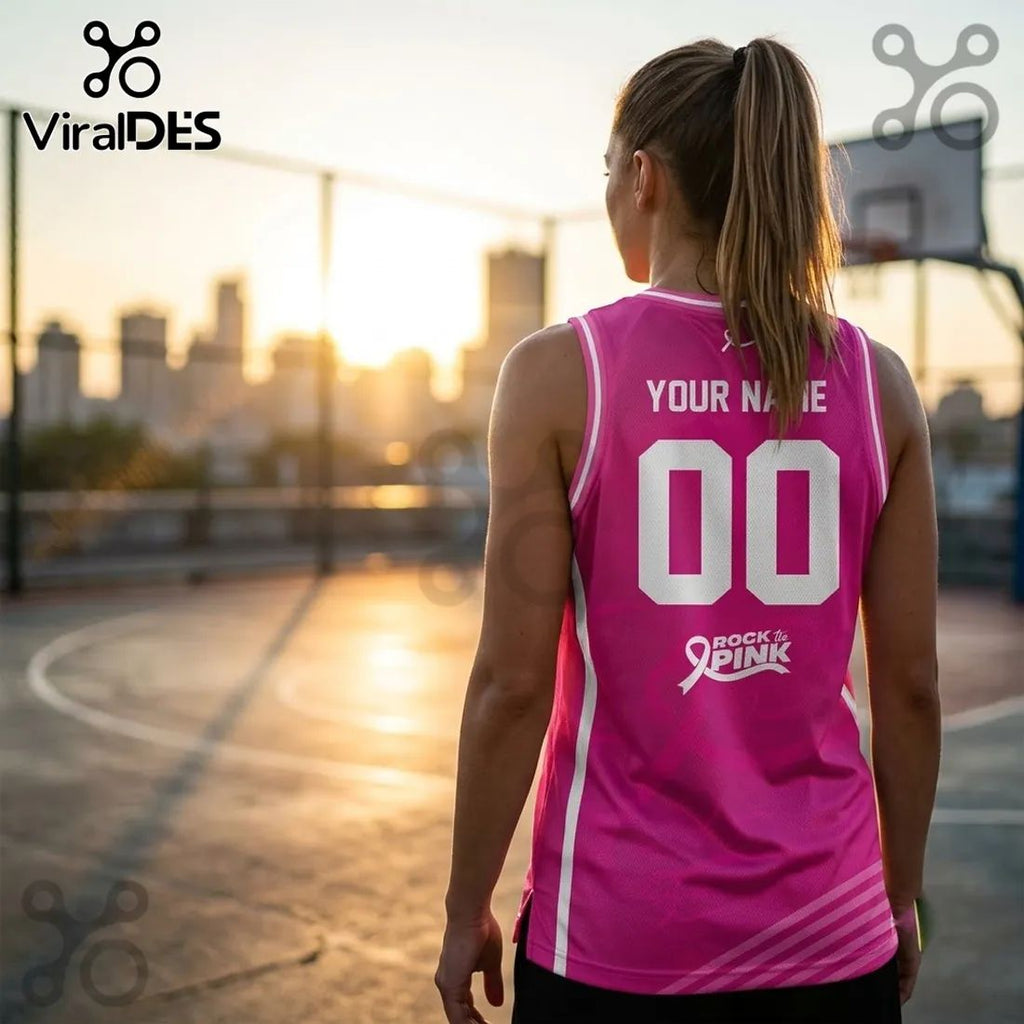 Minnesota Lynx Pink Breast Cancer Awareness Basketball Jersey