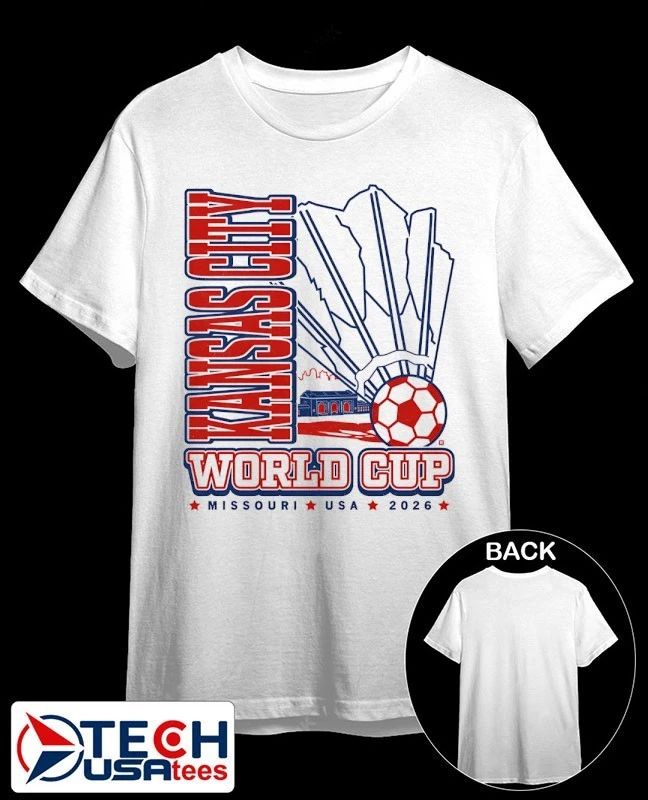 Kansas City World Cup Missouri USA 2026 shuttlecock shirt