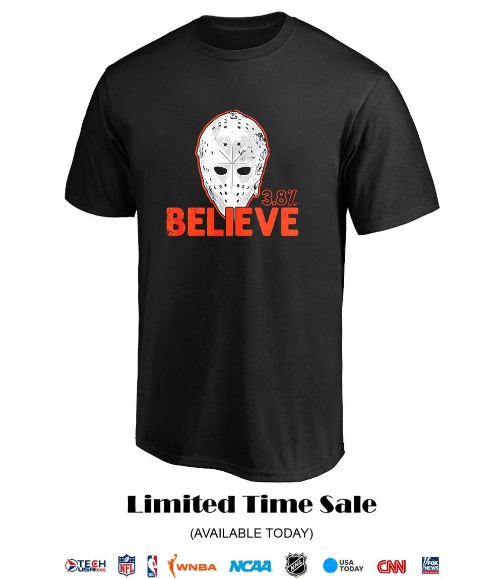 Bernie Parent Philadelphia Flyers Believe Mask 3.8 percent shirt