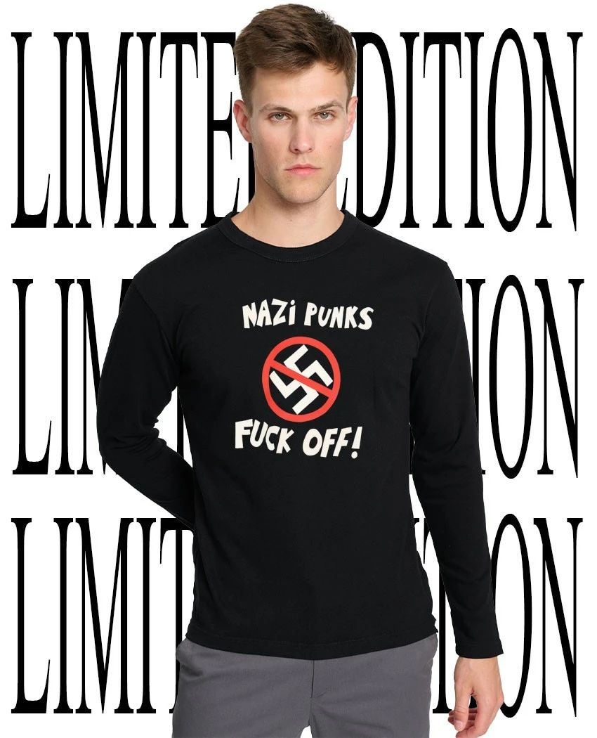 Nazi punks fck off shirt