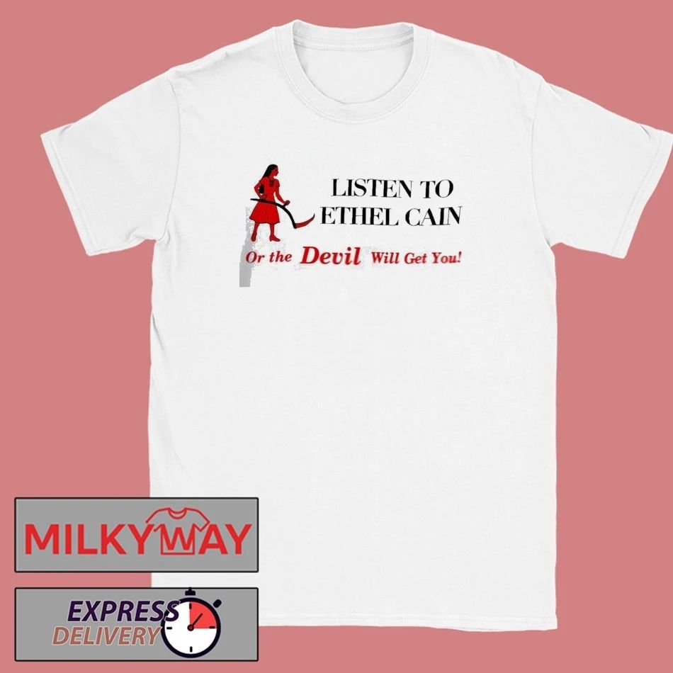 Ethel Cain Coachella 2026 Festival Indio California Merch Listen To Ethel Cain Or The Devil Will Get You T-Shirt