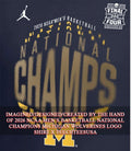 2026 NCAA Men’s Basketball National Champions Michigan Wolverines logo shirt