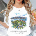 Governors Island Unisex Shirt Travel Gift New York Trip Lover Souvenir Tee