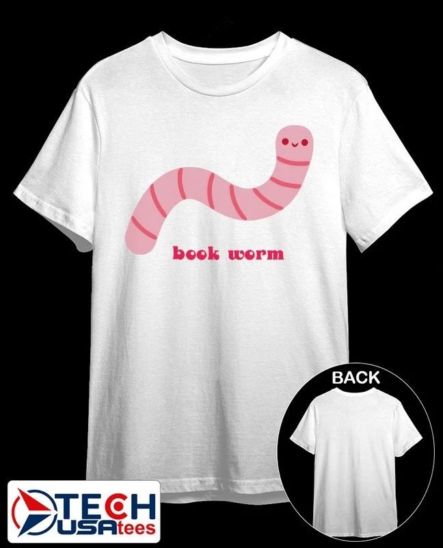 Book worm shirt by lookhuman
