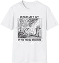 Travel Brochure T Shirt graphic tee White Size M