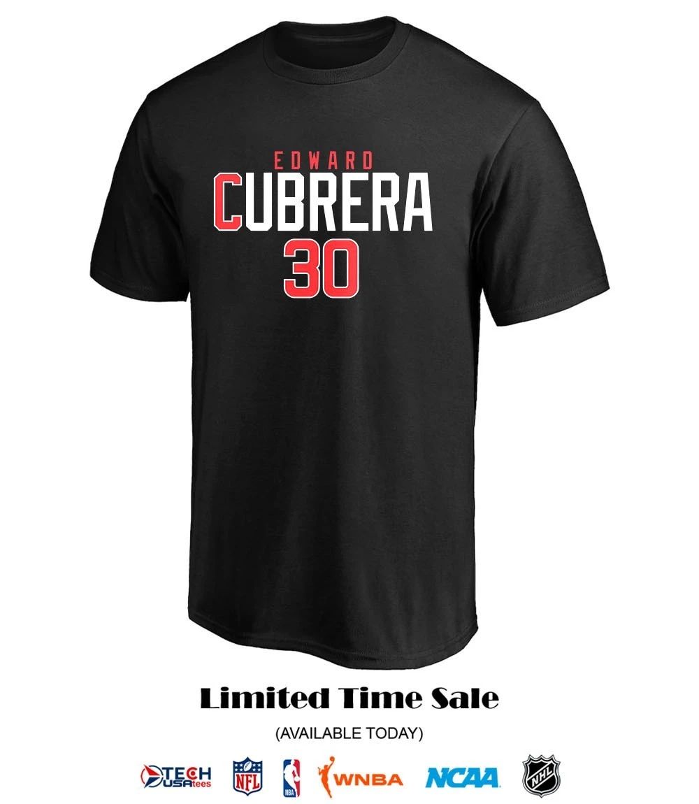 Edward Cabrera #30 Chicago Cubs Baseball shirt