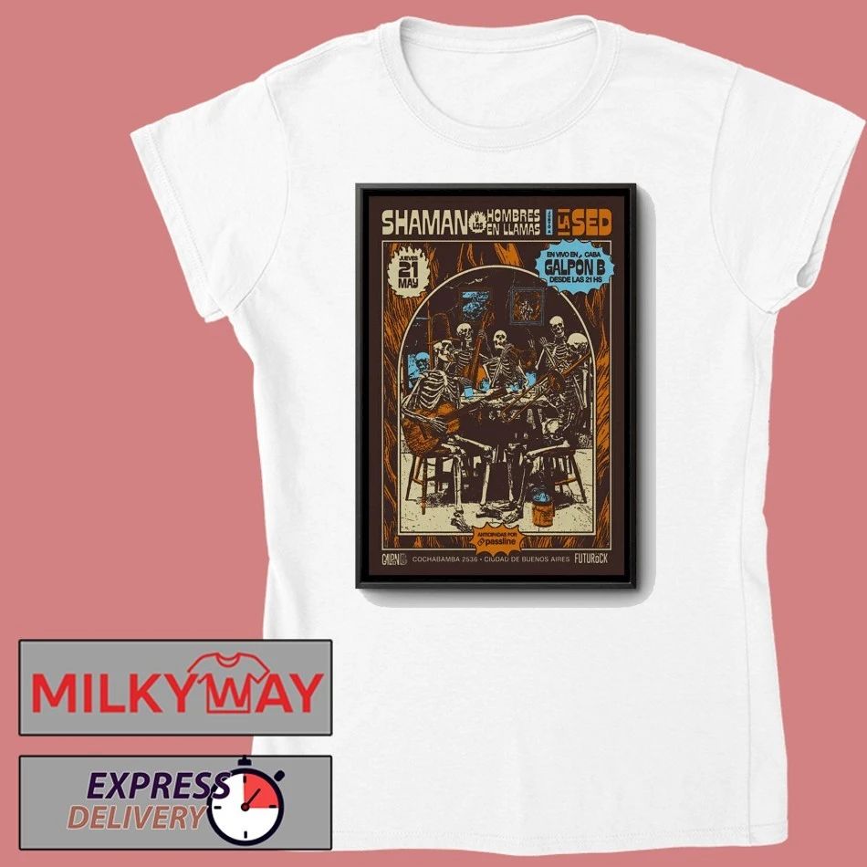 Shaman Herrera In Buenos Aires Argentina On May 21 2026 Poster shirt
