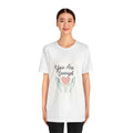 You Are Enough heart hands Tee | Inspirational Positive Affirmation