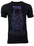 TLFI Men' T-shirt Astronaut Dream Regular Fit Crew neck S-4XL