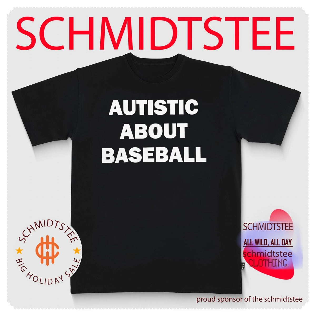 Autistic About Baseball Shirt