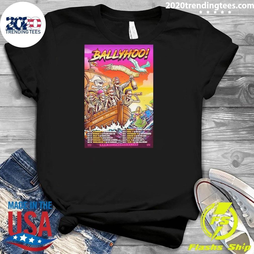 New Ballyhoo European Tour 2026 Poster Shirt