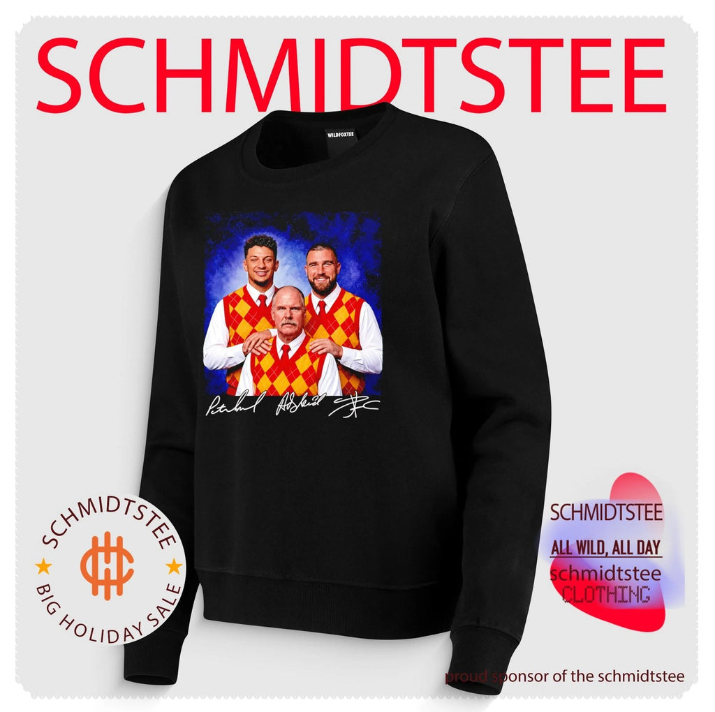 Patrick Mahomes Reid and Travis Kelce Step Brothers Kansas City Chiefs signature shirt