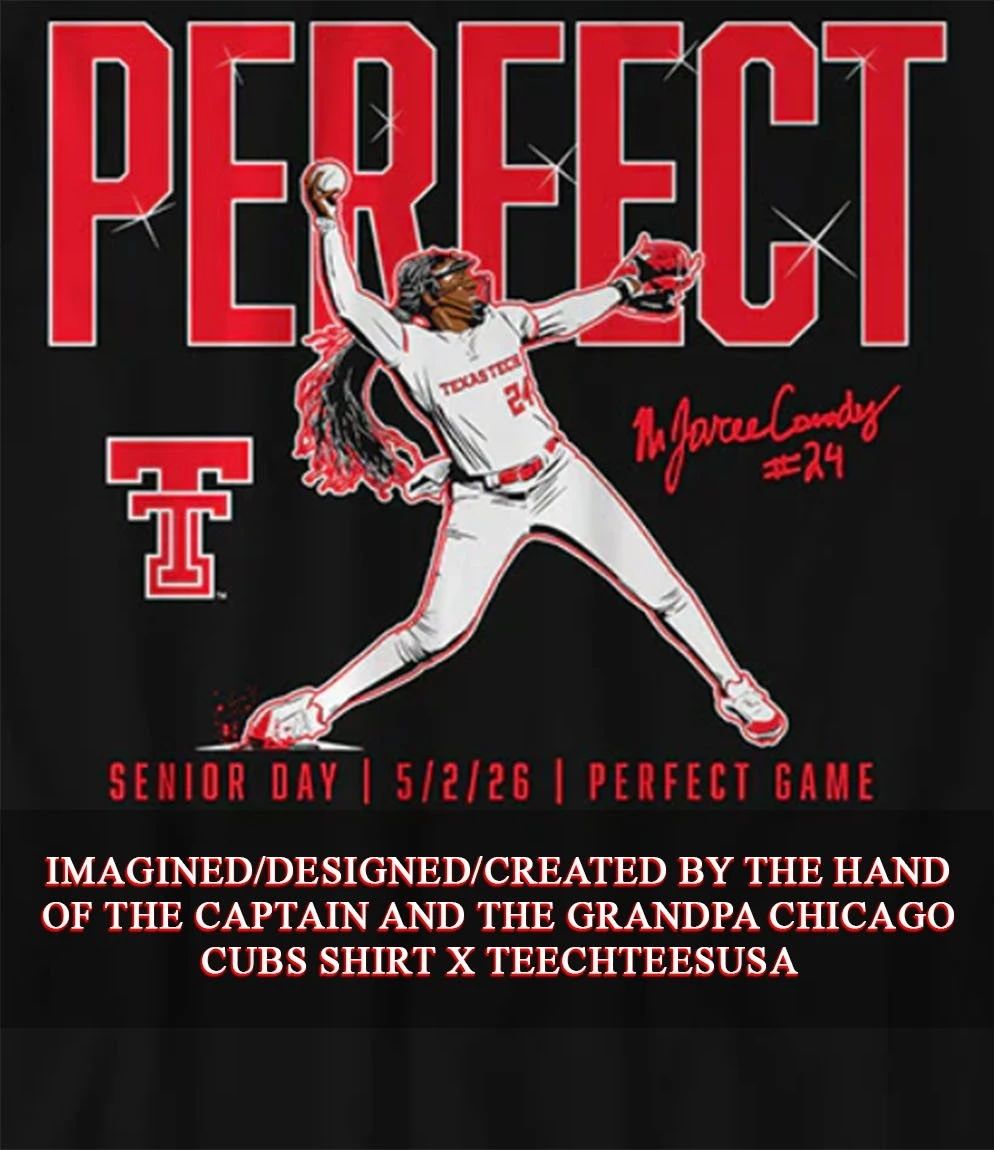 Texas Tech Red Raiders Softball NiJaree Canady Perfect Game 2026 signature shirt