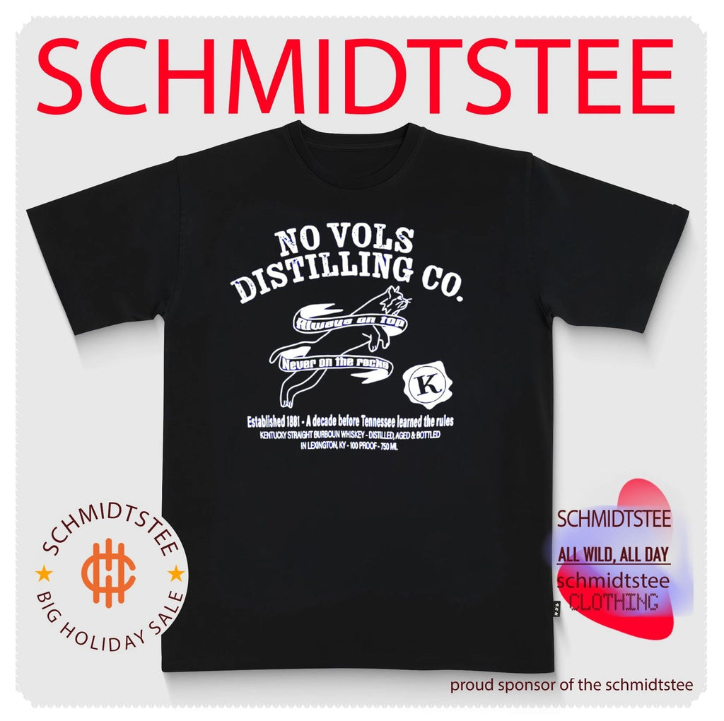 No Vols Distilling Co Kentucky Straight Bourbon Whiskey Always on Top Never on the Rocks shirt