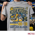 NKCtees 2026 NCAA Tournament Michigan Wolverines 95 72 Saint Louis Billikens basketball tee