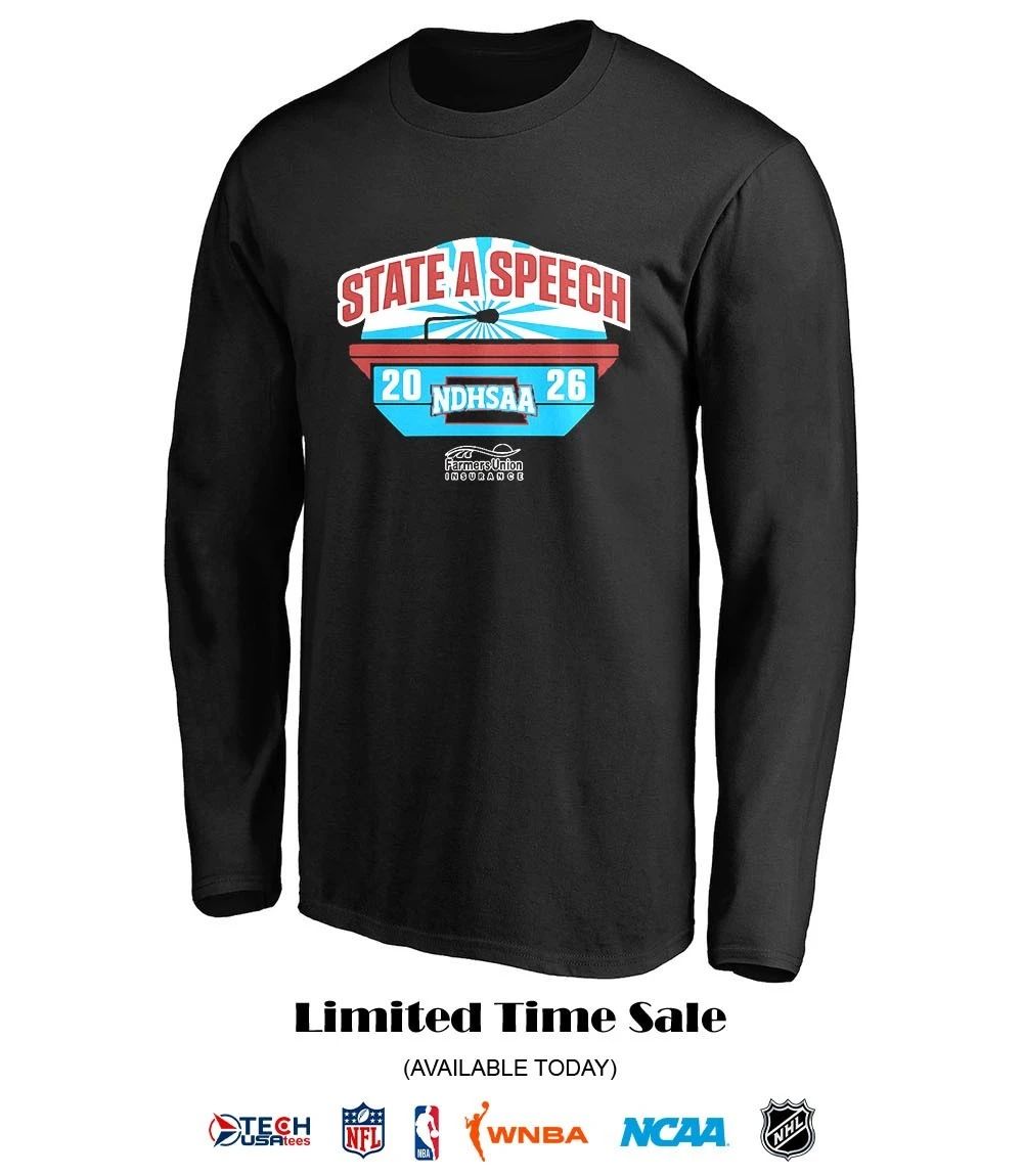 2026 NDHSAA Class A Speech State Tournament shirt
