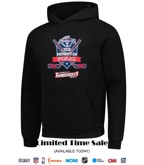 2026 President’s Cup Final Evansville Thunderbolts Hockey shirt
