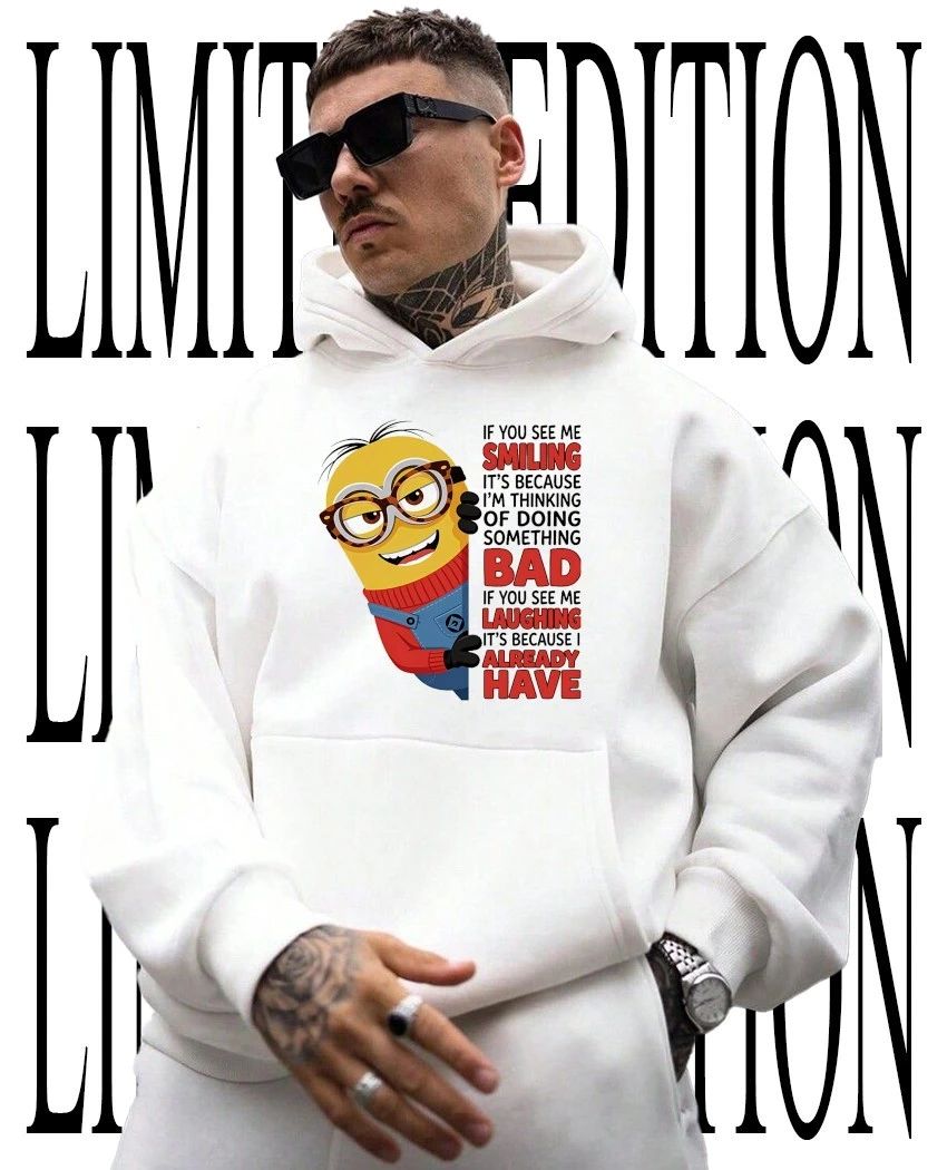 Minion Mischief If You See Me Smiling Thinking Of Doing Something Bad Laughing Already Have shirt