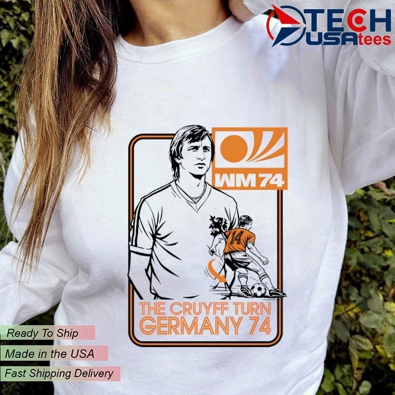 The Cruyff Turn Germany 74 Johan Cruyff shirt