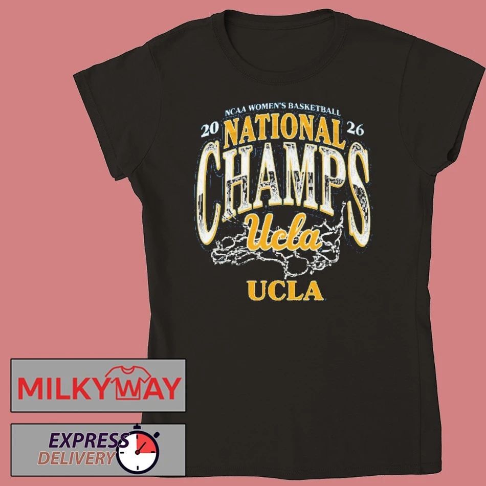 UCLA Bruins Champions NCAA Women’s Basketball National Championship 2026 National Champs Net shirt