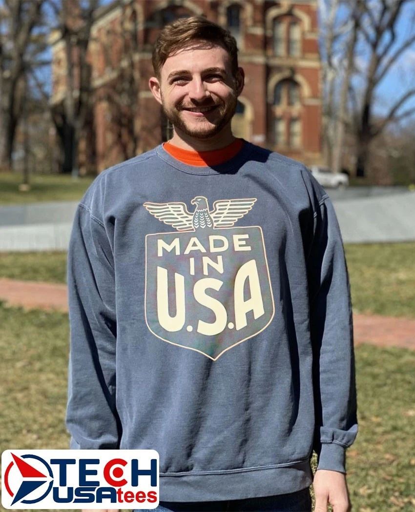 Made in U.S.A. logo shirt