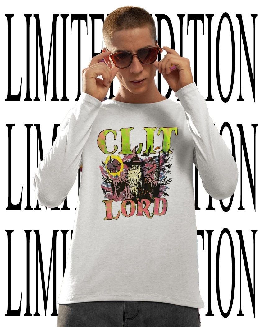 Clit Lord Wizard graphic shirt