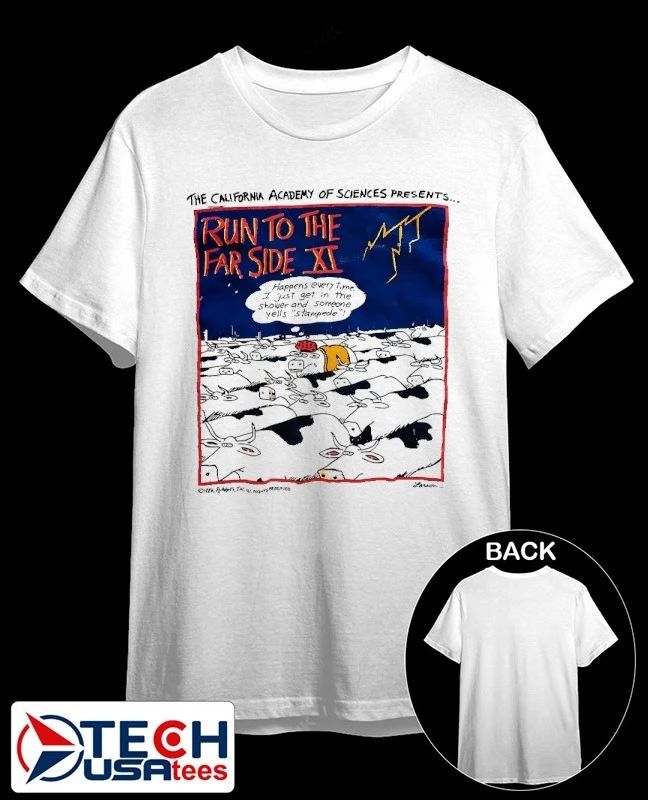 Run to The Far Side XI the California Academy of Sciences Presents shirt