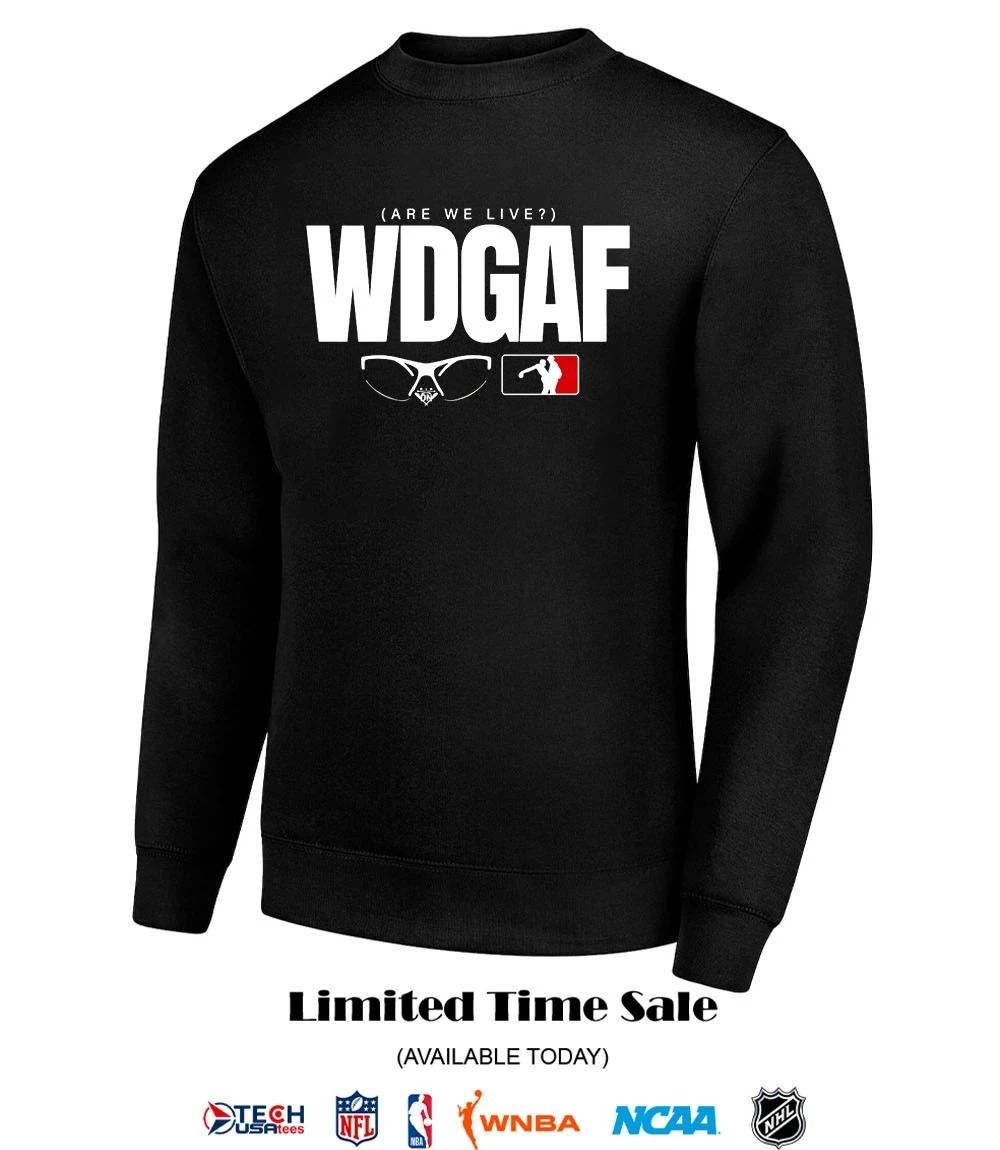 WDGAF are we live Los Angeles Dodgers shirt