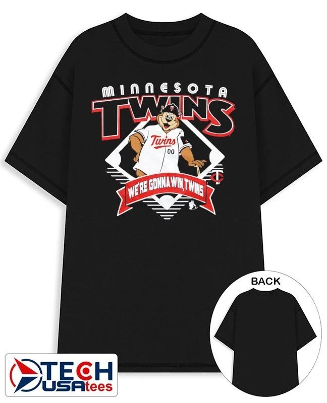 Minnesota Twins T.C. Bear we’re gonna win mascot shirt by homage