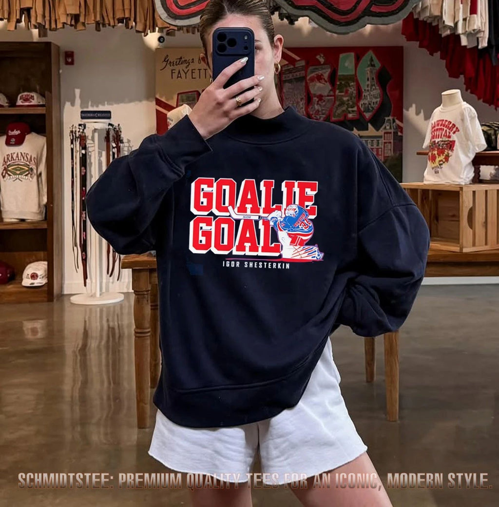 Igor Shesterkin New York Rangers Goalie Goal 2026 shirt