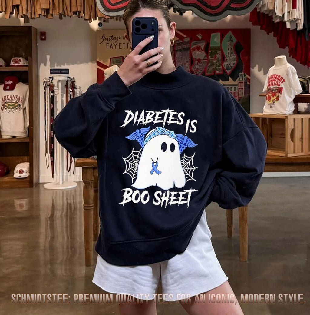 Diabetes is boo sheet shirt