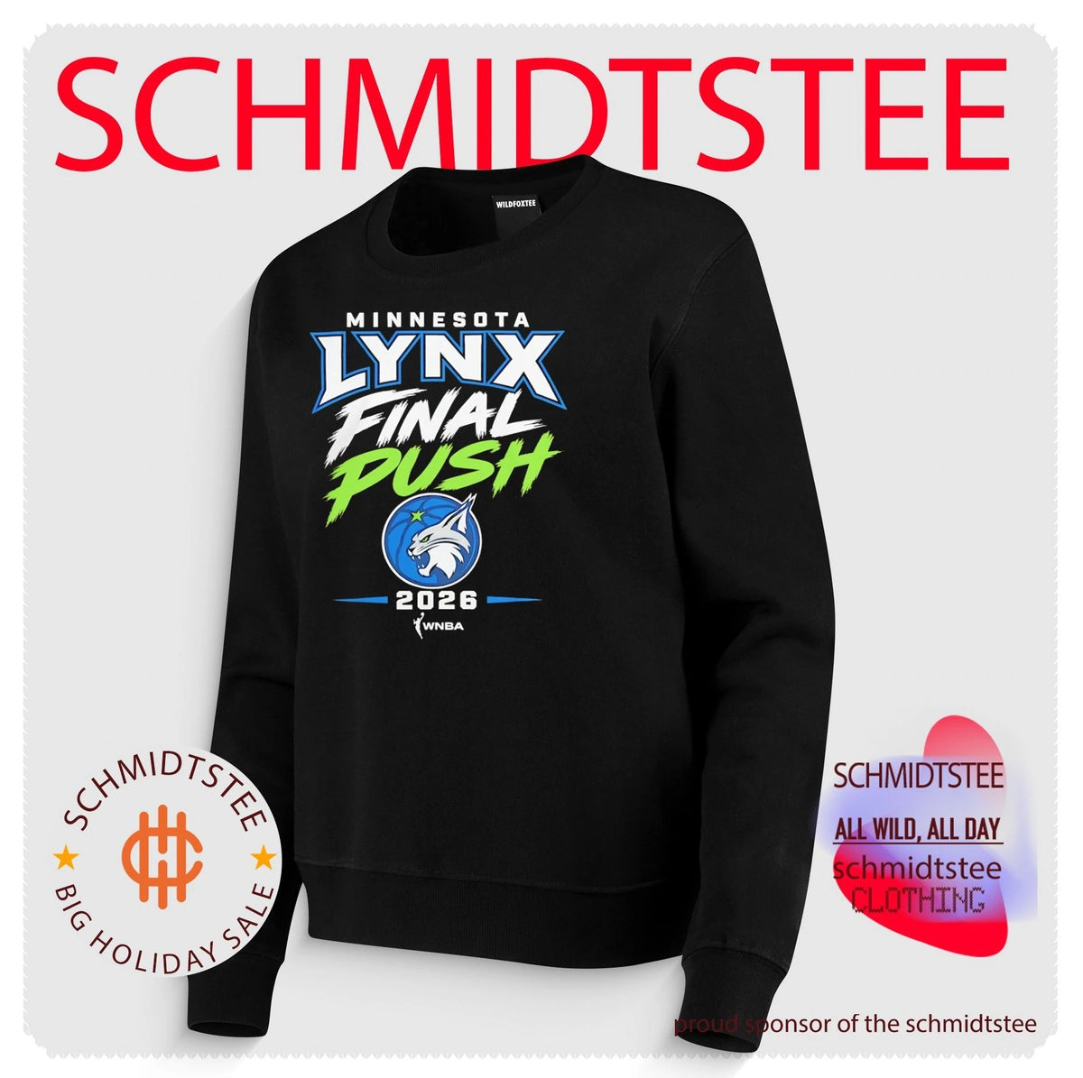 Minnesota Lynx WNBA Final Push 2026 shirt