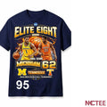 NKCtees Michigan Wolverines Elite Eight 2026 win Tennessee 95-62 Domination NCAA March Madness shirt
