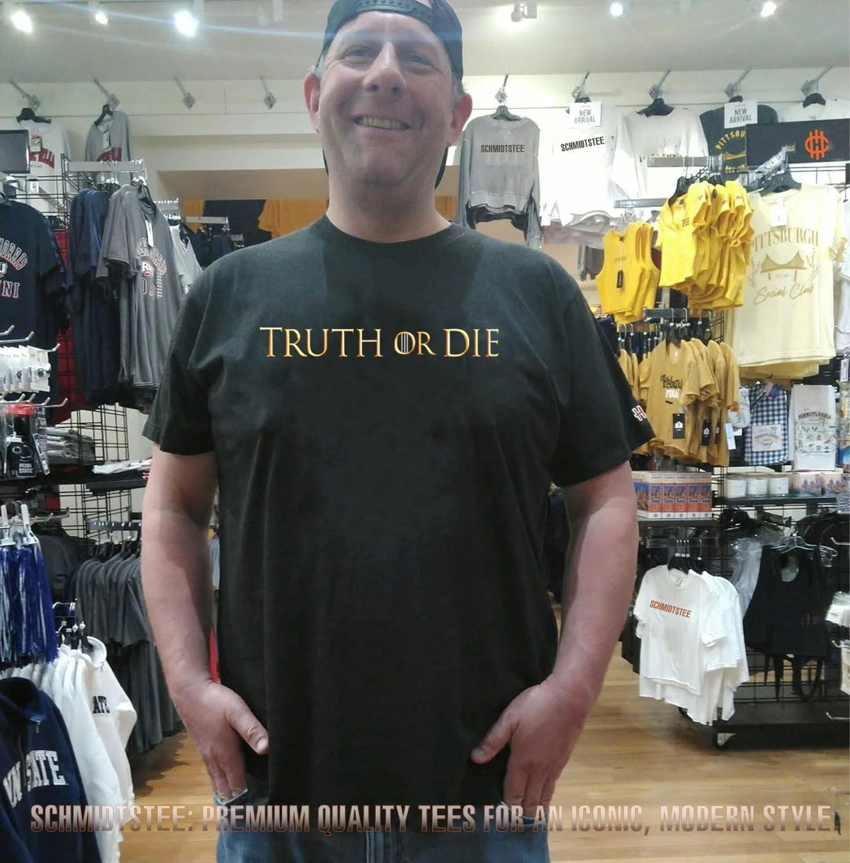 Johnny Pierce Truth Or Die shirt