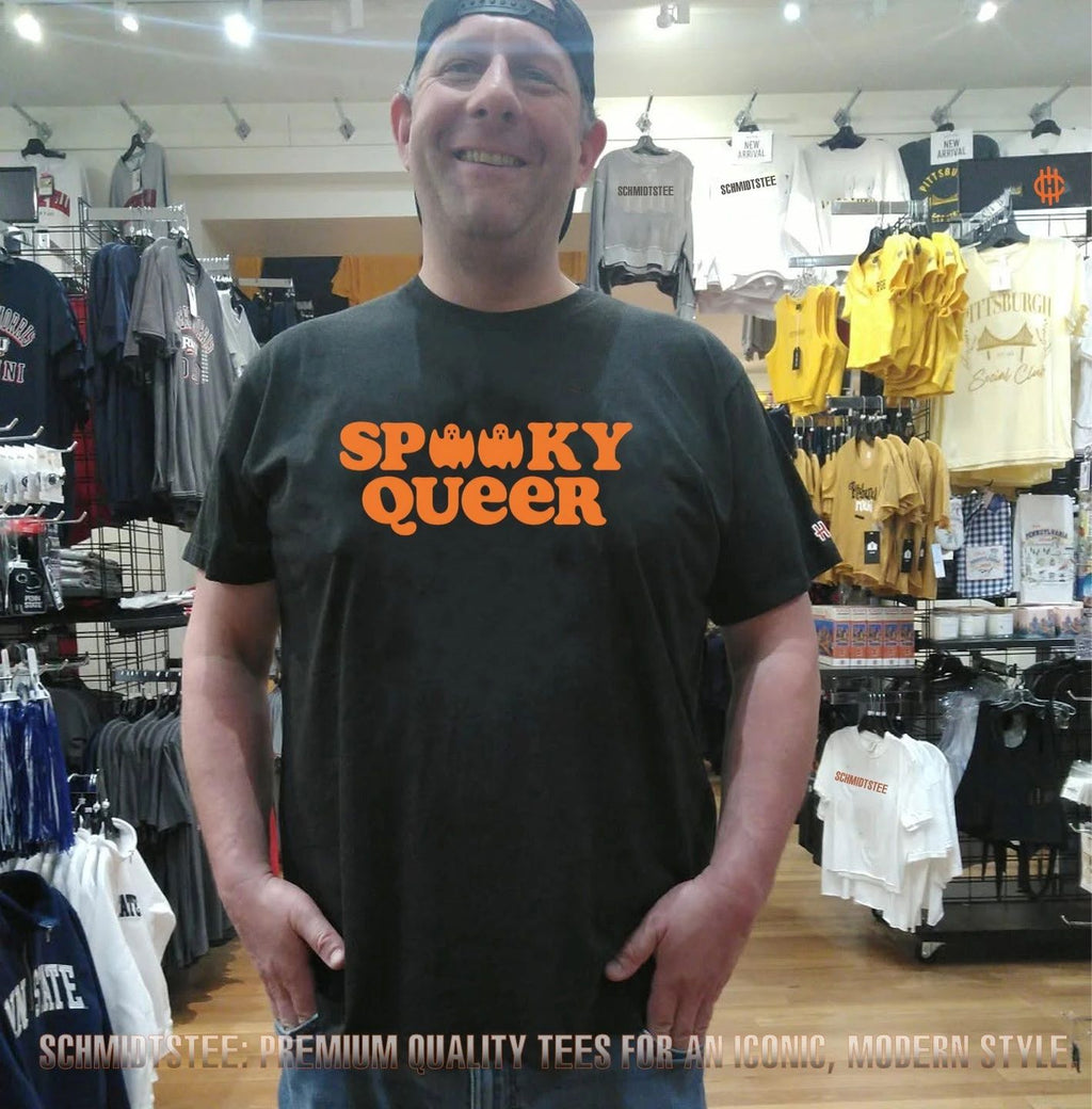 Spooky Queer Halloween LGBTQ Ghost shirt