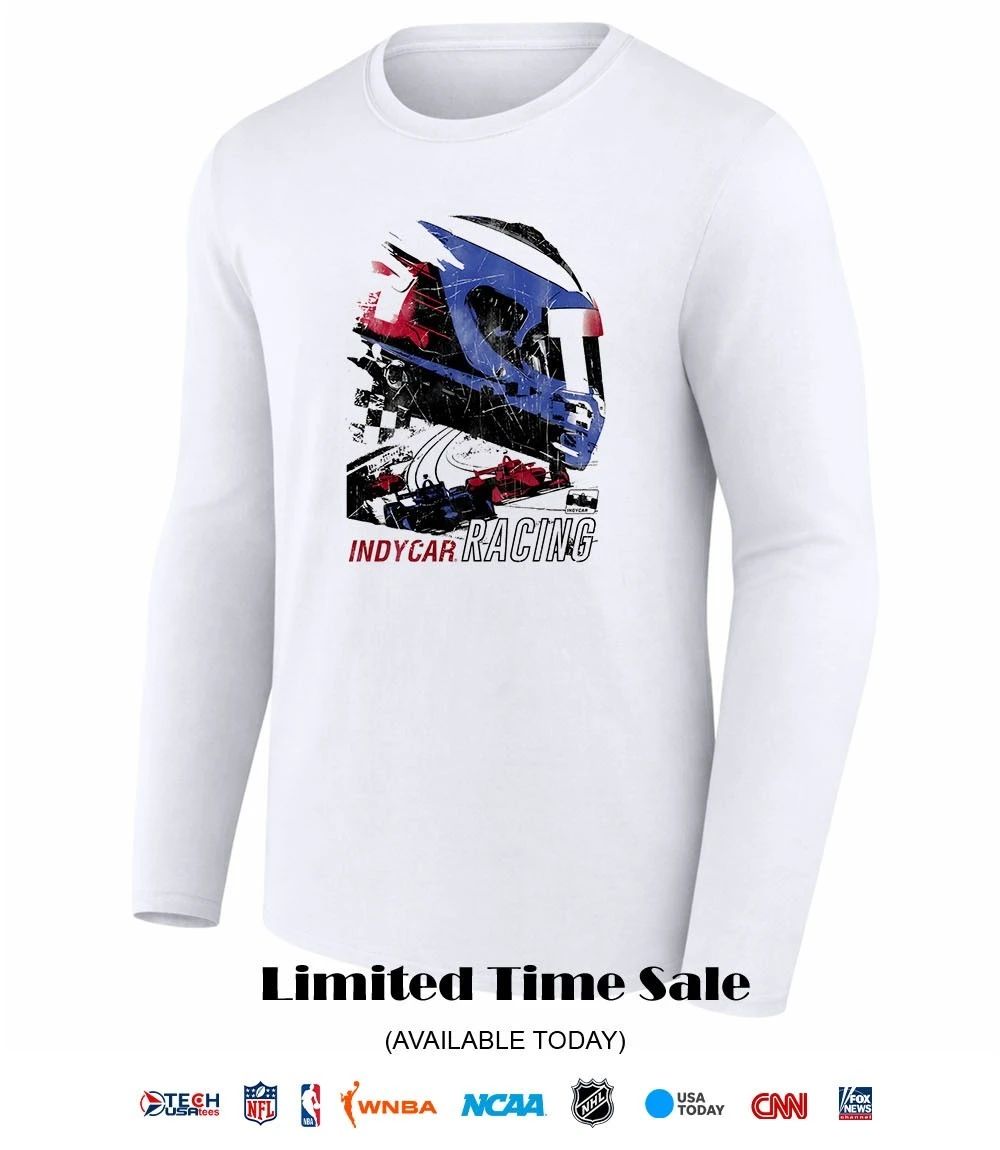 Indycar Racing helmet shirt