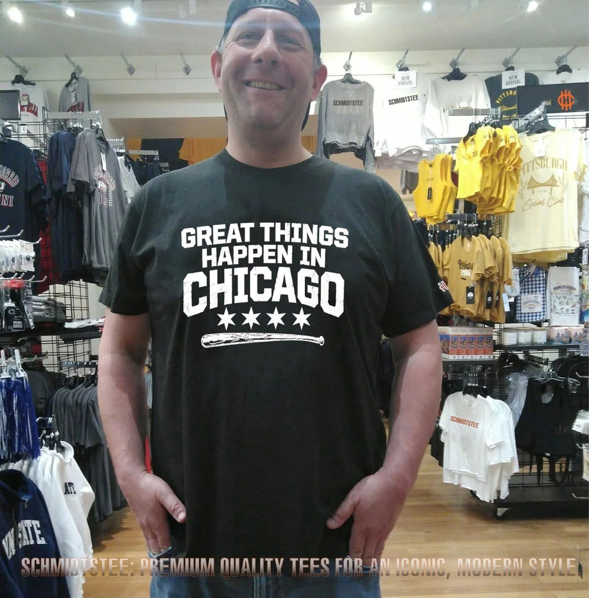 Great Things Happen In Chicago White Sox Shirt