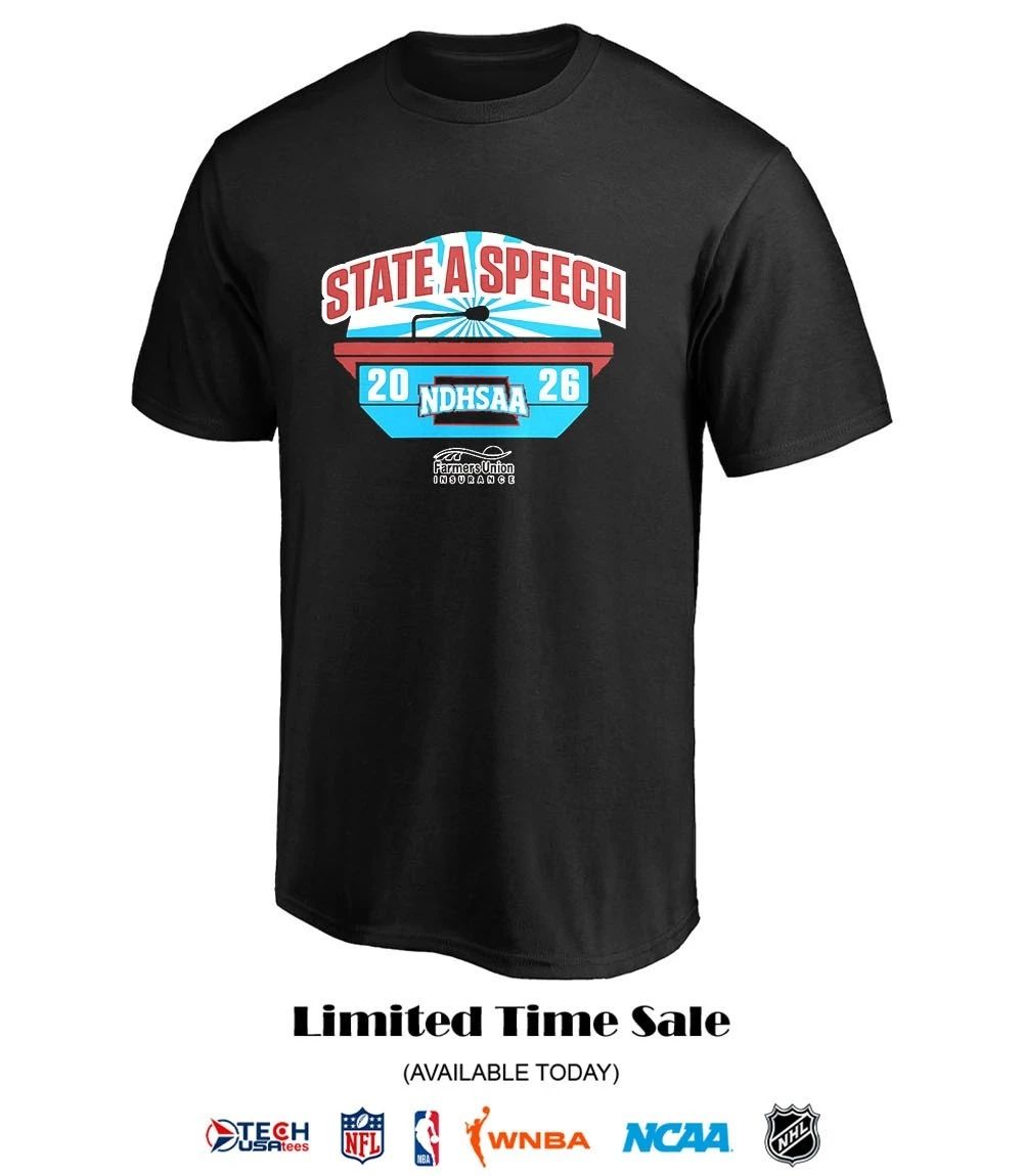 2026 NDHSAA Class A Speech State Tournament shirt