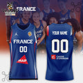France Women’s Basketball 2026 FIBA World Cup Blue Jersey