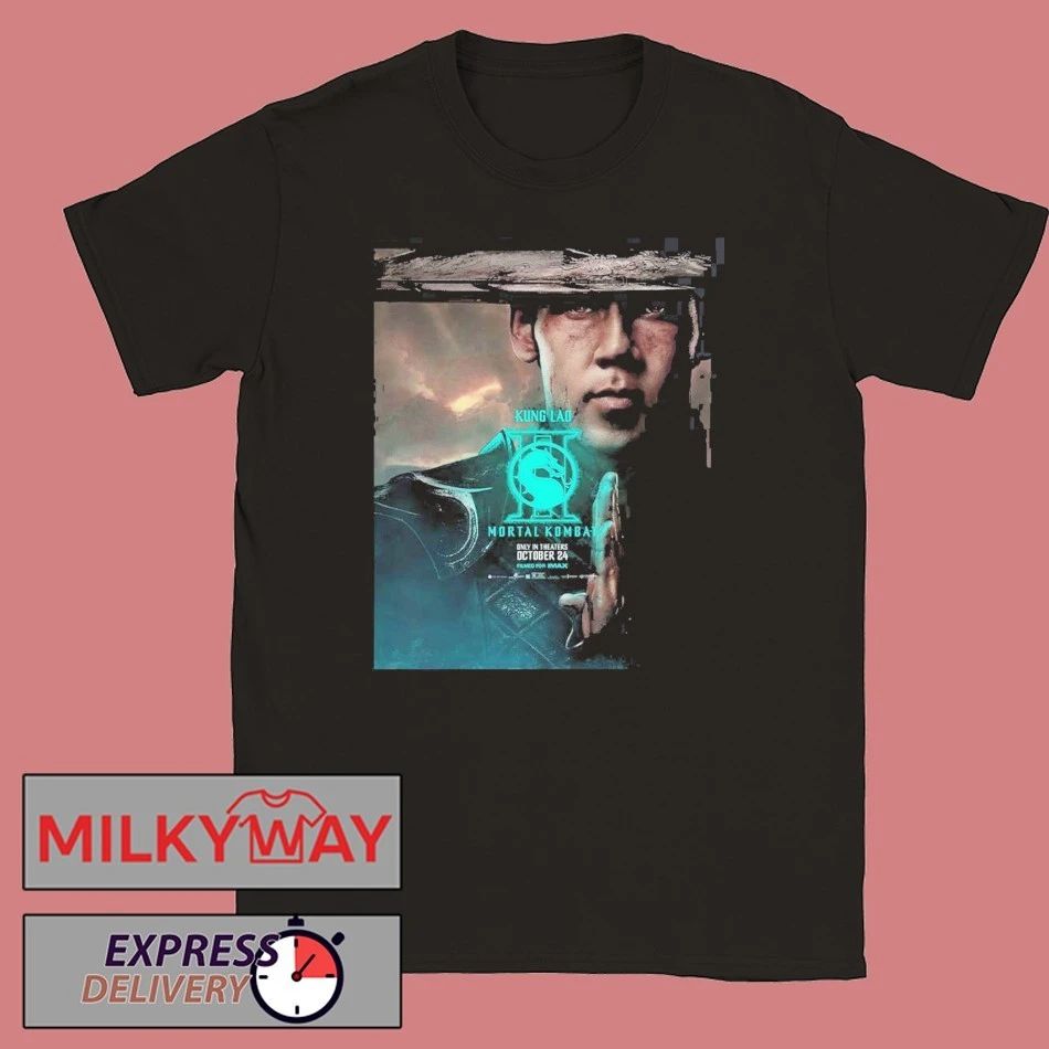 Mortal Kombat II Movie Exclusive Kung Lao Character Poster T-Shirt