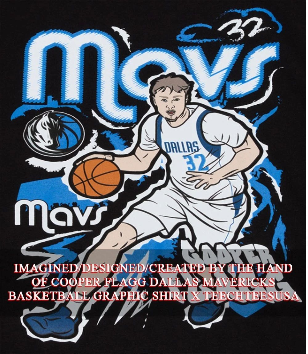 Cooper Flagg Dallas Mavericks Basketball graphic shirt