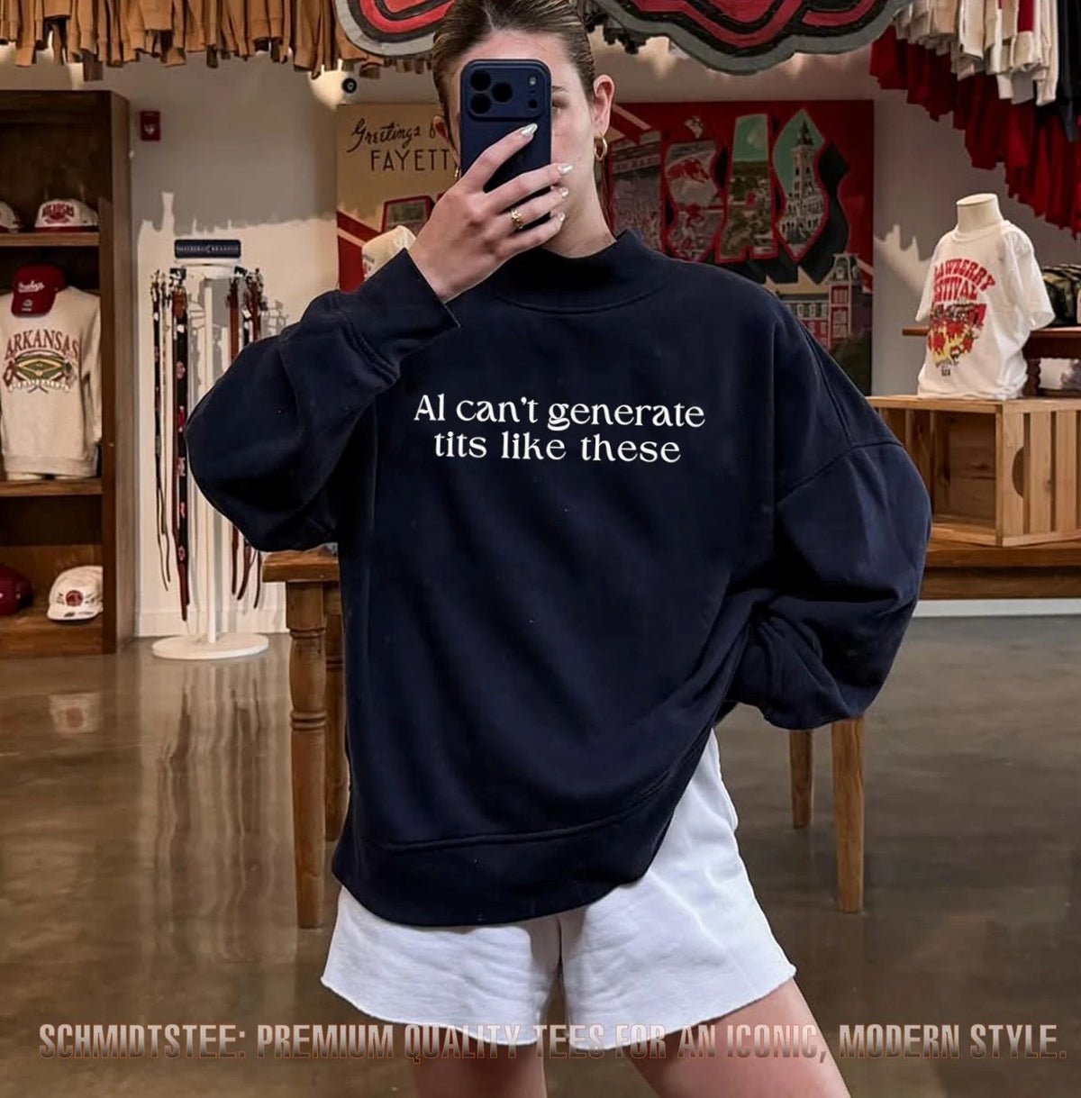 Ai can’t generate tits like these shirt