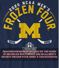 Michigan Wolverines 2026 NCAA Men’s Hockey Frozen Four shirt