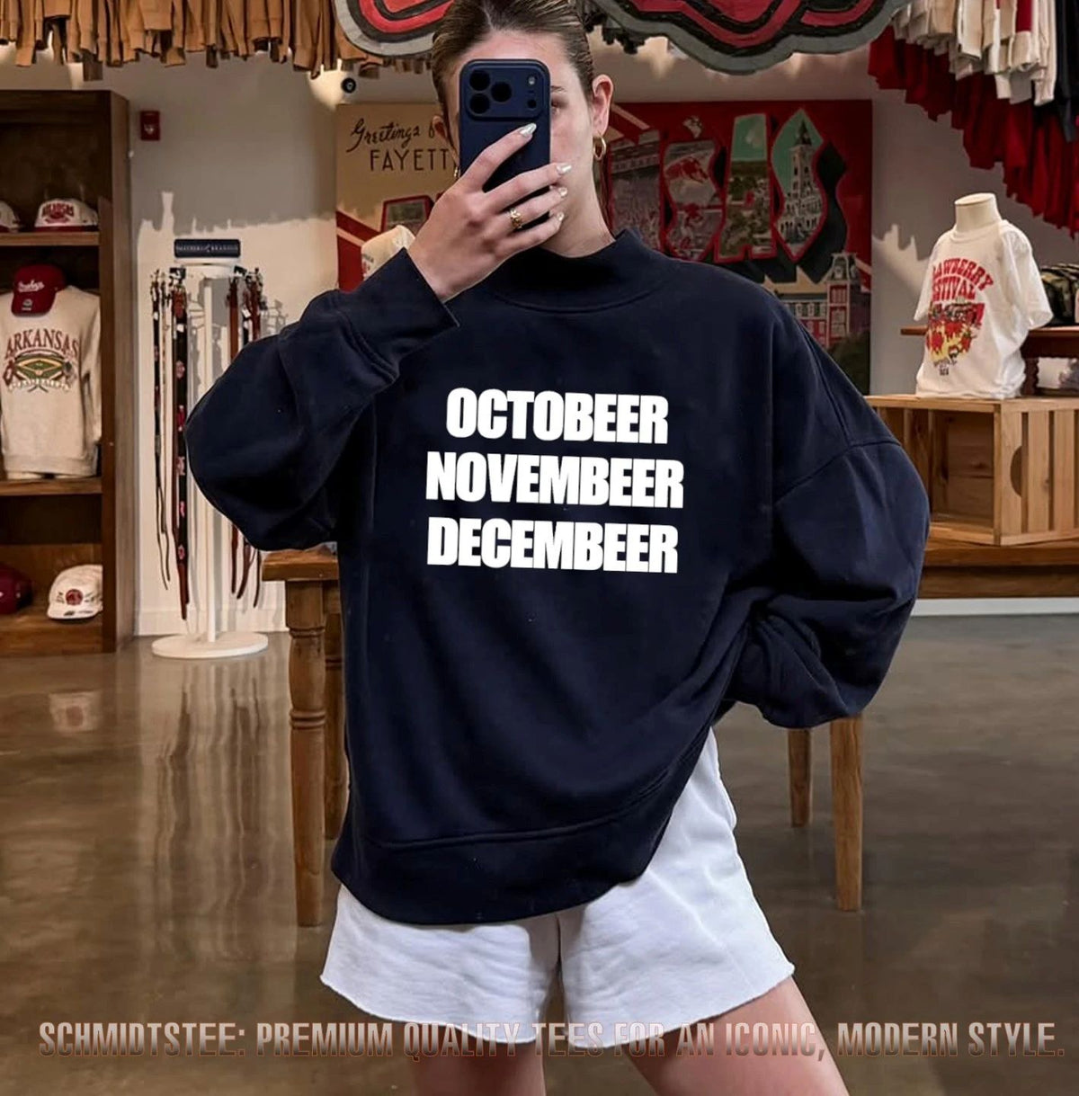 Octobeer Novembeer Decembeer shirt