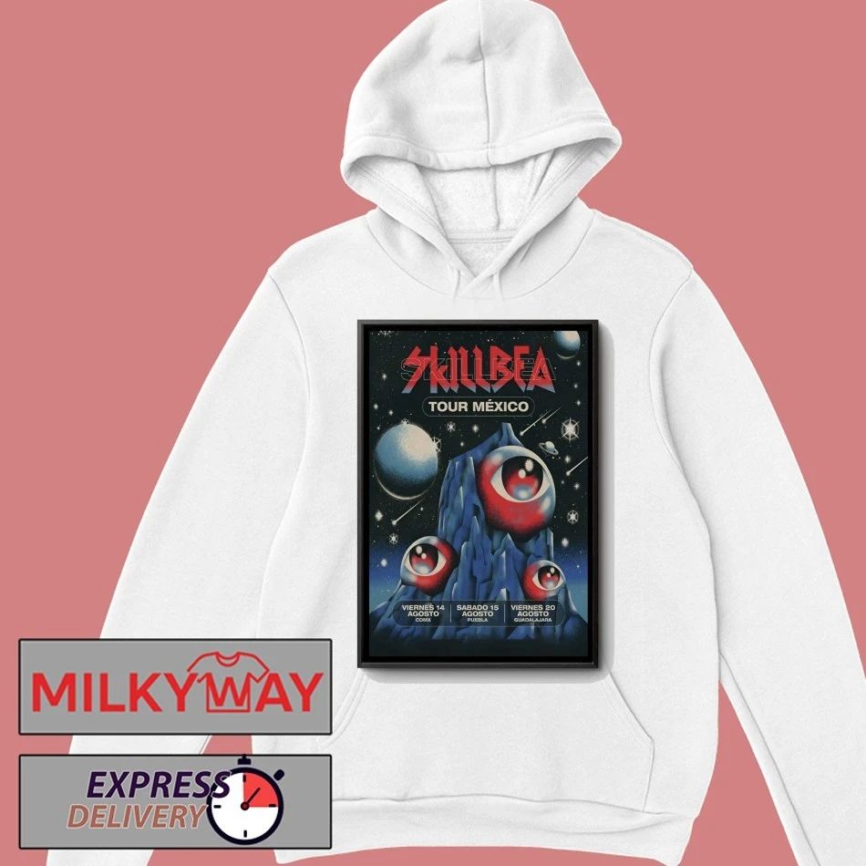 Skillbea Mexico August 2026 Tour Poster shirt